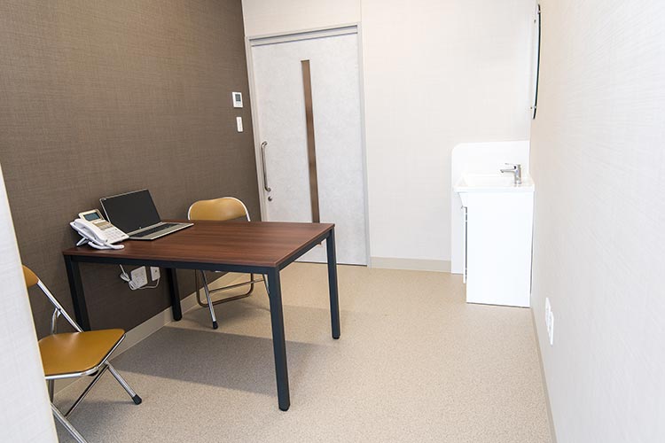 発熱患者用診察室のイメージ写真